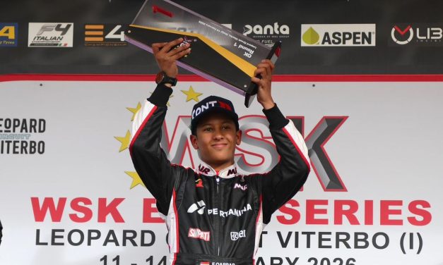 Qarrar Firhand Pebalap Indonesia Pertama Juara WSK Euro Series