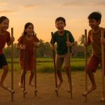 Egrang Tradisional Permainan Seru Penuh Keseimbangan Tubuh