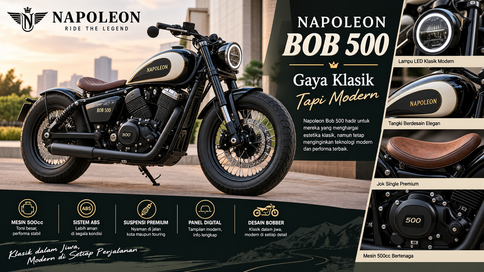 Napoleon Bob 500
